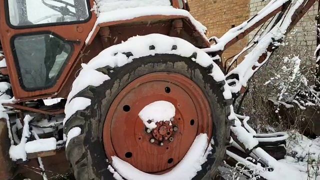 грейферный погрузчик  ЮМЗ 6 экспресс-обзор от Евгения Поваляева