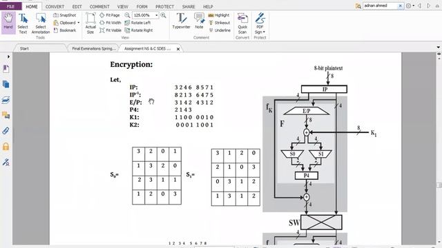 Introduction of S DES Encryption with Example Part 3