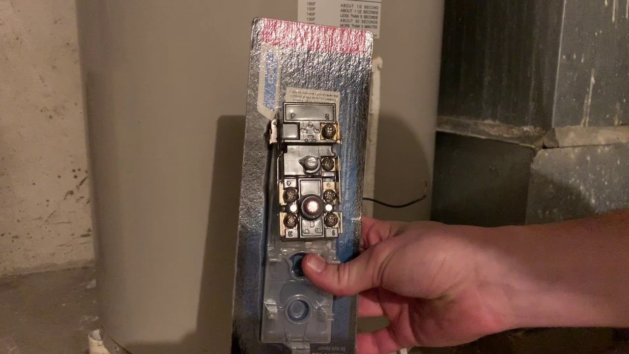 Water Heater Thermostat Replacement