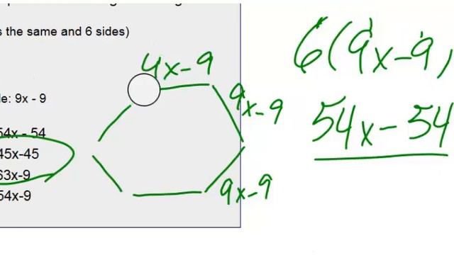 Simplifying Alg Exp -- Now You Try- Perimeter and Area