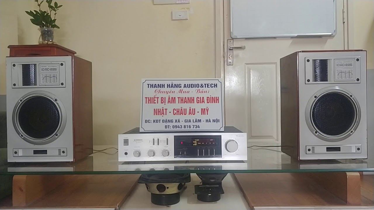 Giấc mơ trưa-thùy chi! Amply pioneer sa-7000 ghép loa Nga 10AC-225.