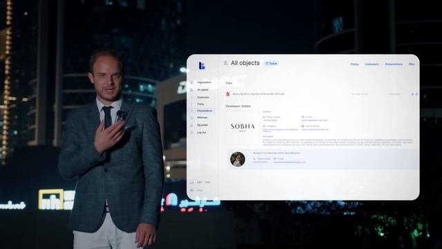 монтаж с инфографикой + замена фона для behomestech
