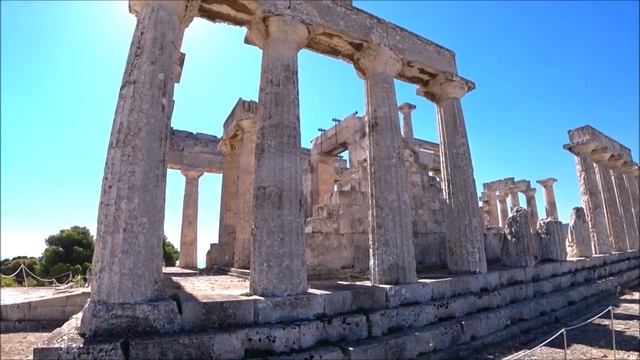 Le temple d'Aphaïa, Monastère Agios Nektarios sur l'île d'Egine,  Grèce octobre 2024 №4
