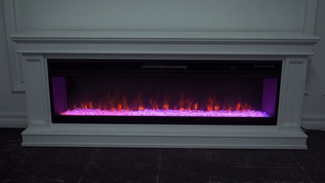 Видеообзор очага Geneva с порталом Vision 60 LED