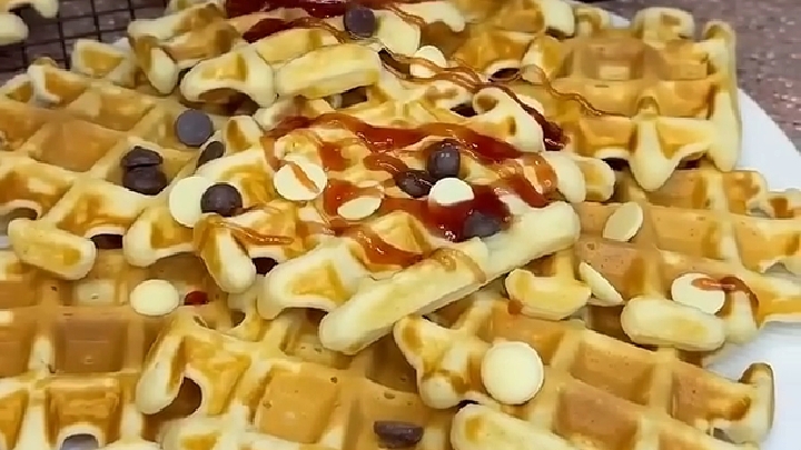 Венские ВАФЛИ...☕😋   Рецепт в описании ✍️