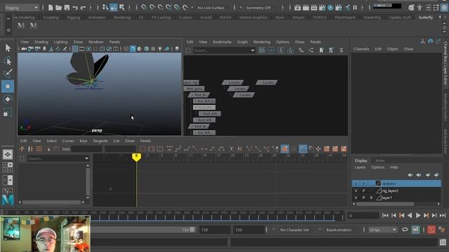 #28 Automation - Generating Butterfly Motion from a Wing Flap and Position in Space