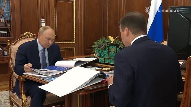 Владимир Путин. Встреча с губернатором Архангельской области 26 ноября 2024 года