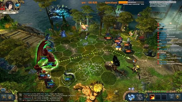 Прохождение King's Bounty:Crossworlds. The Trent War. Маг. Невозможный. Без потерь и кражи карт. #11