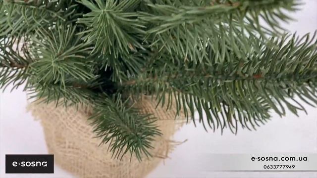 Настольная елочка Аляска зеленая 47 см | Декоративная ель Аляска