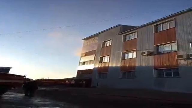 Пожар в батутном центре в Улан-Удэ