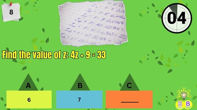 🧮 Brain Burst Math Mania: 🌟 #4 Mathematics Quiz Adventure 🧠 #2024