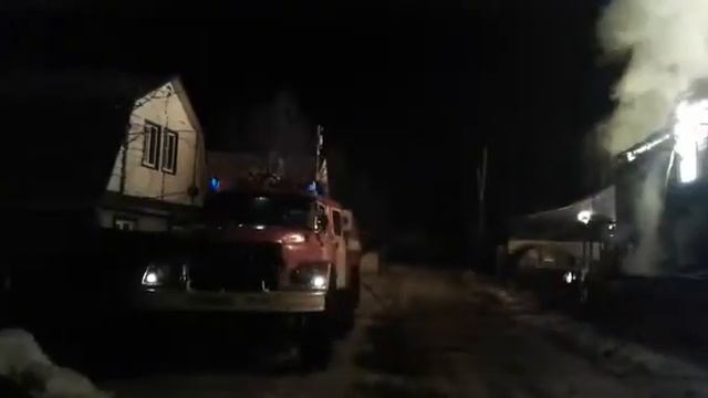 В Бурятии в крупном пожаре спасли людей