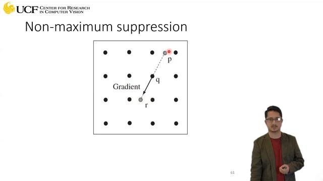 Lecture 4.14   Edge Detection [Non Maximum Suppression]