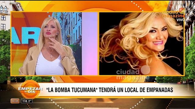 Gladys "La Bomba Tucumana" abrirá su propio local de empanadas