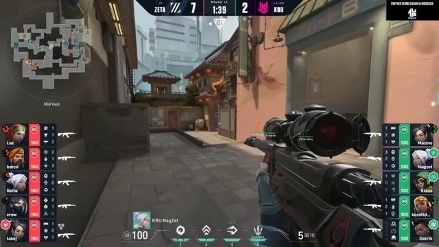 ZETA DIVISION VS KRU Esports | Map 2 | Masters Berlin | Valorant Indonesia | Lontong Gaming