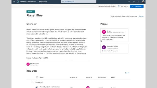 Empower your people with Project Cortex