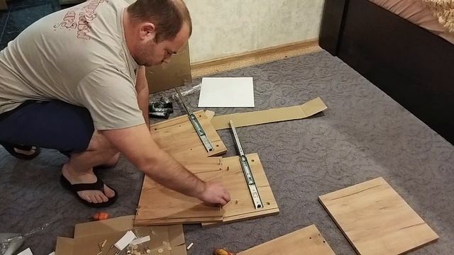 Сборка мебели тумбочки BoxWel Тумба прикроватная Кёльн, 1 ящ., 35х35х47 Ozon