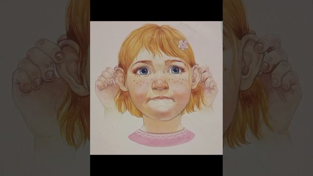 Учимся делать смешную рожицу.
