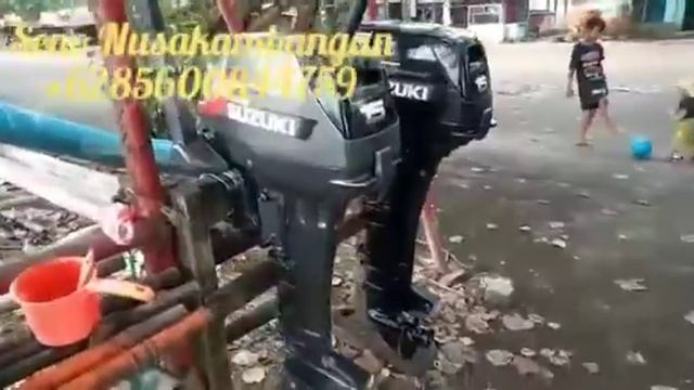 #Nyamplungsari #cilacap #JawaTengah Mesin SuZuki 15pk kaki panjang Ep.54🌅