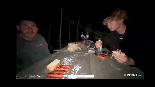 Leva2k D1pro4 Enzzai Бобровый остров поход с ночевкой #шок