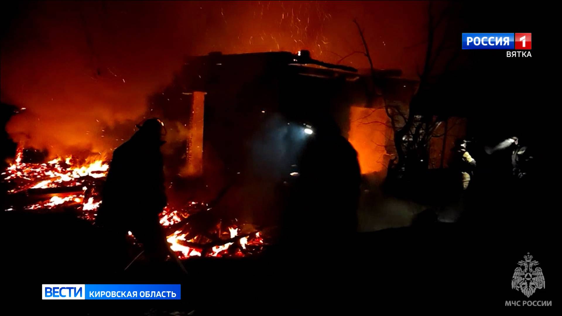 В Мурашинском районе в результате пожара погибла женщина