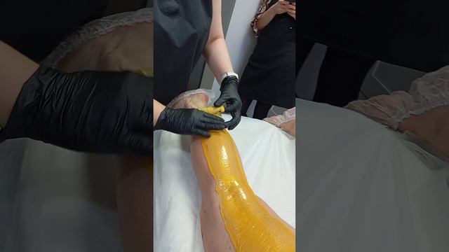 Тёплая депиляция Этиленовым продуктом Golden Crem Tobacco&Vanilla