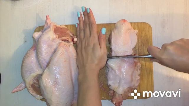 Как быстро и правильно разделать курицу?