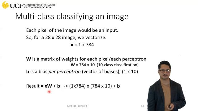 Lecture 5.9 - Introduction to Neural Networks [Classifying an Image in Neural Networks]