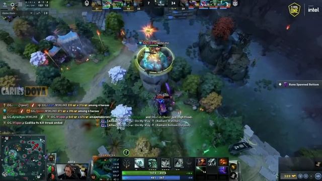 OG VS GLADIATORS BO2[GAME 2]TIMADO, WISPER, BZM VS CCNC, DYRACHYO - ESL ONE BIRMINGHAM 2024-DOTA-ES