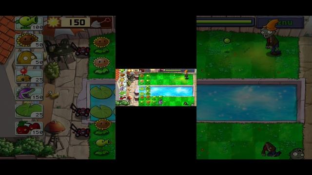 Я играю в зомби vs растений