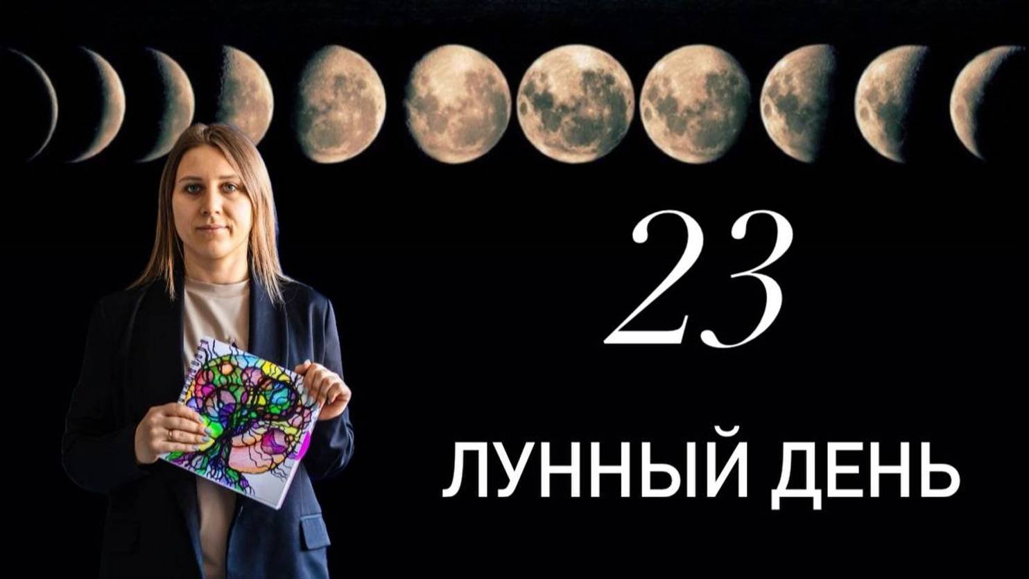 23 лунный день