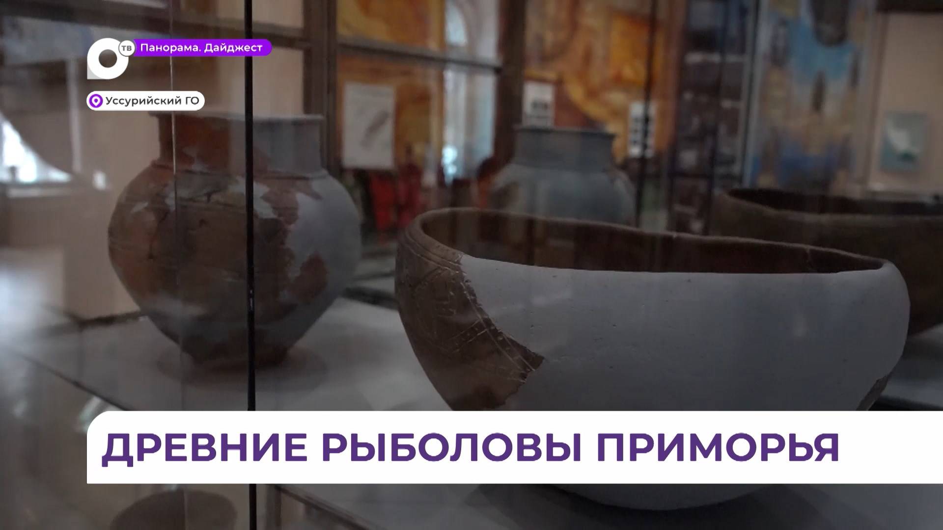 Экспозиция «Древние рыболовы Приморья» приехала в Уссурийск