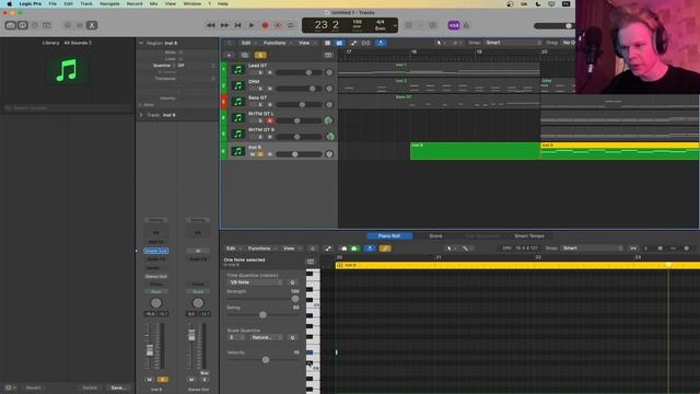 КАК НАПИСАТЬ РОК | DAW LOGIC PRO X | AMPLE GUITARS | ADDICTIVE DRUMS | ANALOG LAB | VST ПЛАГИНЫ
