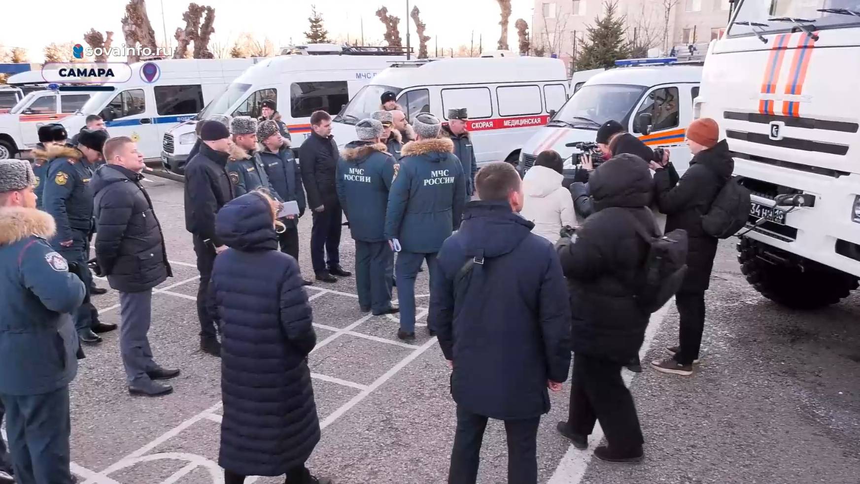 Александр Куренков в Волжском спасательном центре