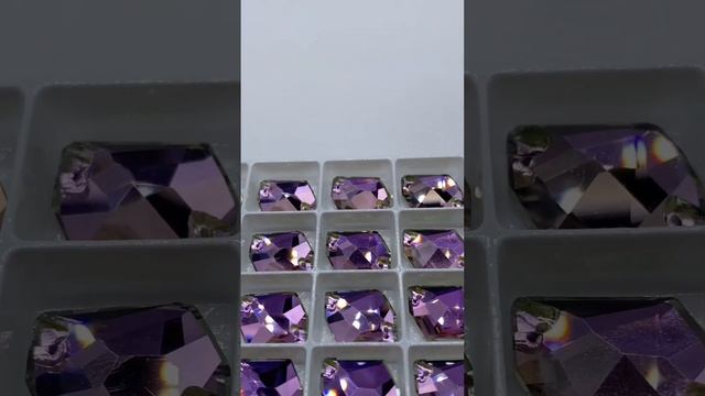 Стразы пришивные Cosmic Vitral light 13*17мм  12 шт. AEVsport