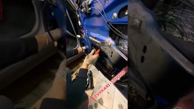Делай шумку правильно! У звукарей! #автозвук #caraudio #music #automobile #bass #шумоизоляция