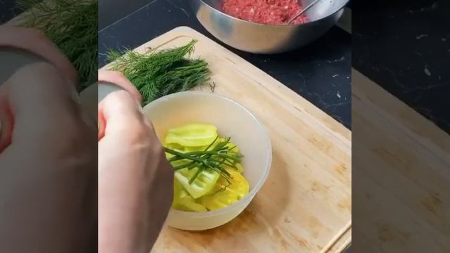 Баклажаны с фаршем!