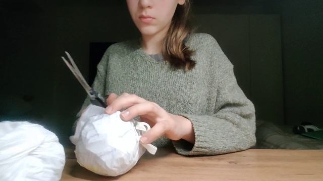 как сделать медузу из мусора?