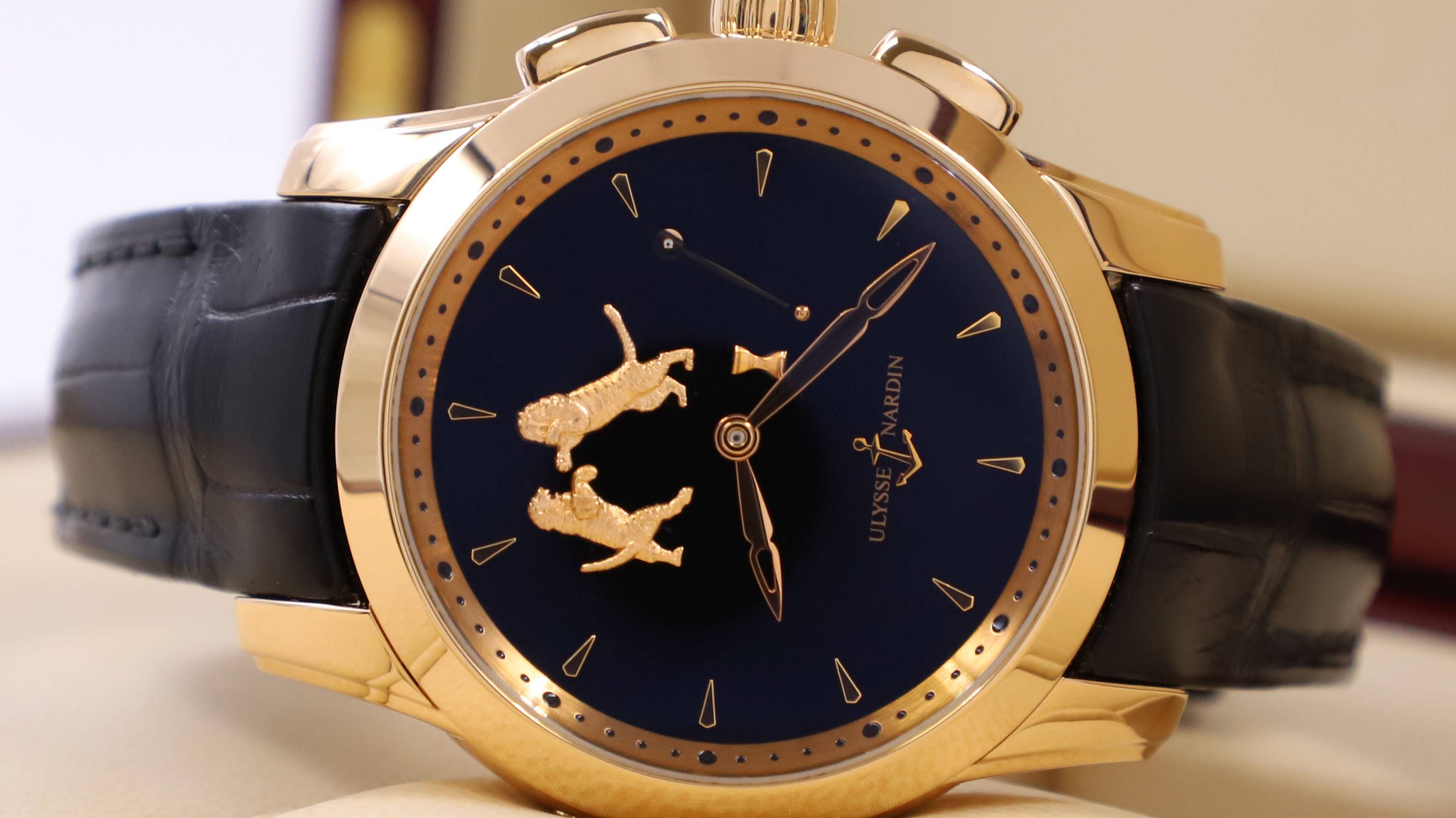 Ulysse Nardin Classico Complications Hourstriker Tiger 6106-130/E2-TIGER