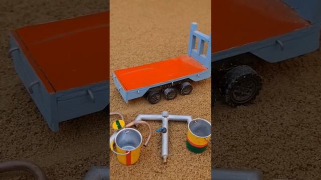 реставрация старой водяной помпы. игрушечный мини мир