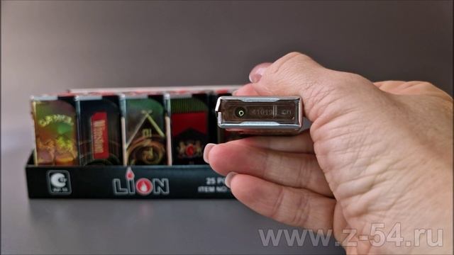 Турбо (Lion МJ-018) Jet пламя МЕТАЛЛ Logo Light