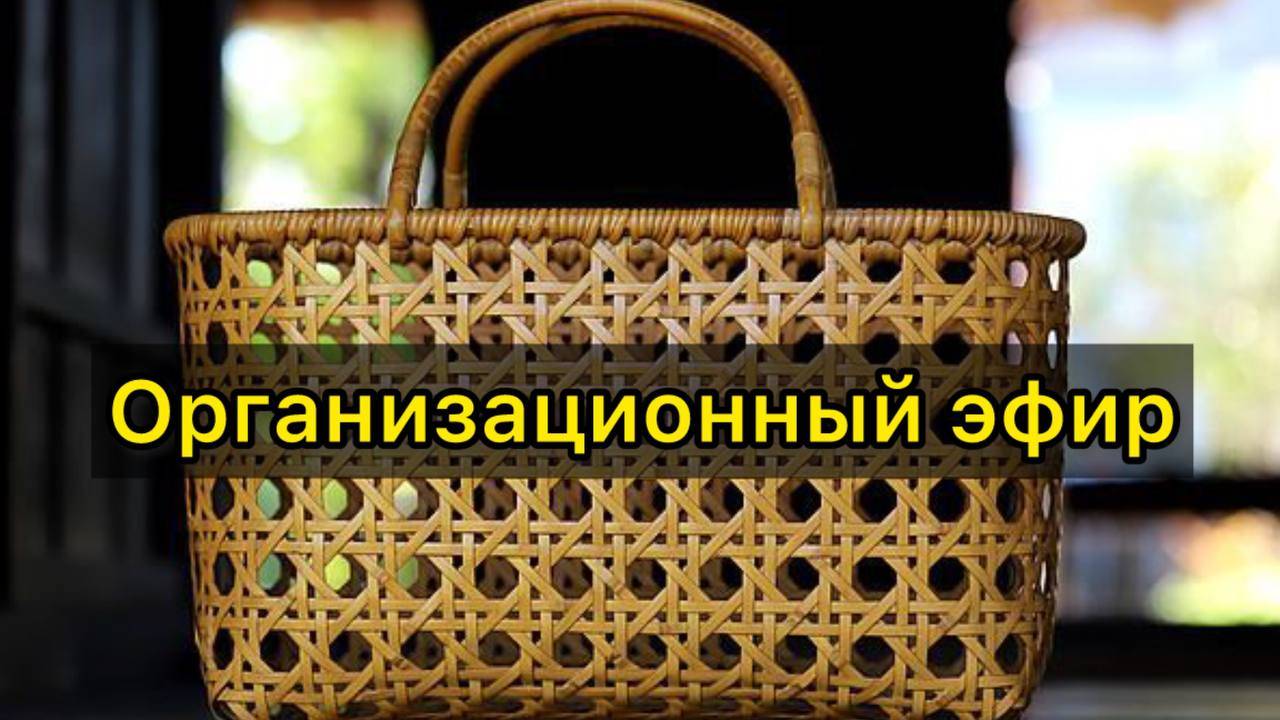 МК5: Организационный эфир