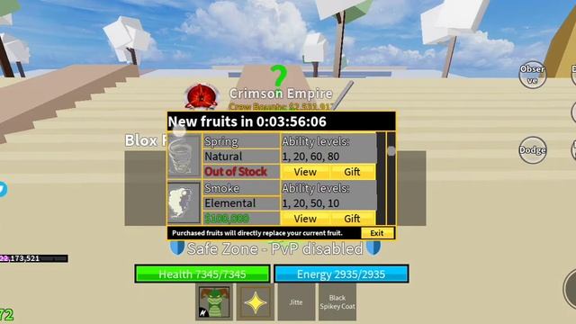 Blox Fruit Stock 2