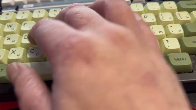 Просто демонстрация работы клавиатуры