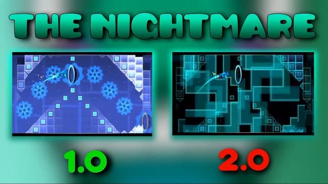 DEMON BATTLE (1.0 VS 2.0) : THE NIGHTMARE | Geometry Dash Battle #1