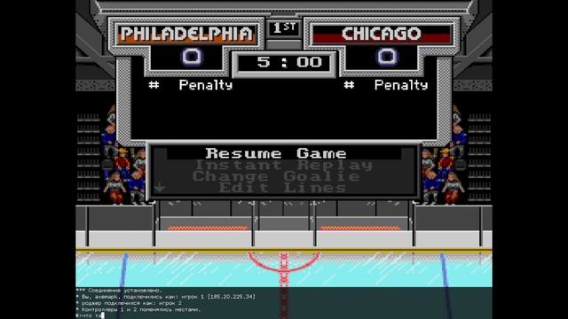 NHL 94 (GEN). Сезон XXII. axemapk vs Роджер