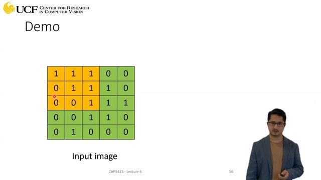 Lecture 6.8 - Intro to Convolutional Neural Networks [Understanding Convolution in Sobel edge d]