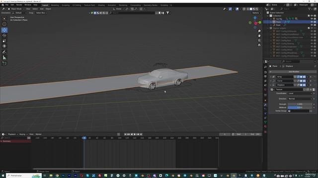 8. Car animation - road