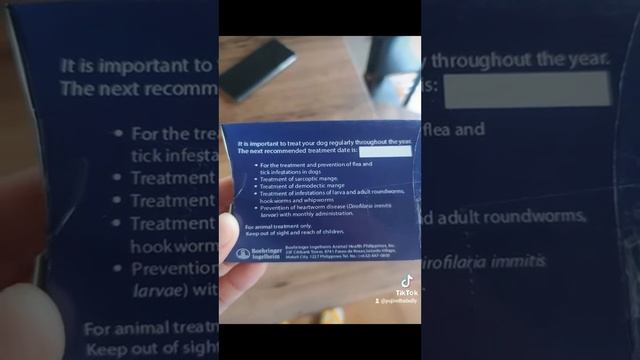 Nexgard Spectra for Ticks and Fleas Prevention.