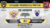 ОБЗОР / СТАРАЯ ПЛОЩАДЬ - ЛЕФОРТОВО / 26.11.24 / ОХЛ МОСКВА / ДИВИЗИОН ДЕБЮТАНТ 2
